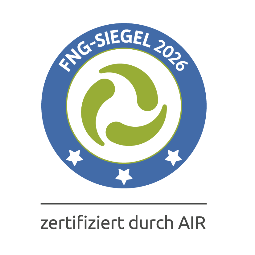 FNG Nachhaltigkeitssiegel 2026 3 Sterne